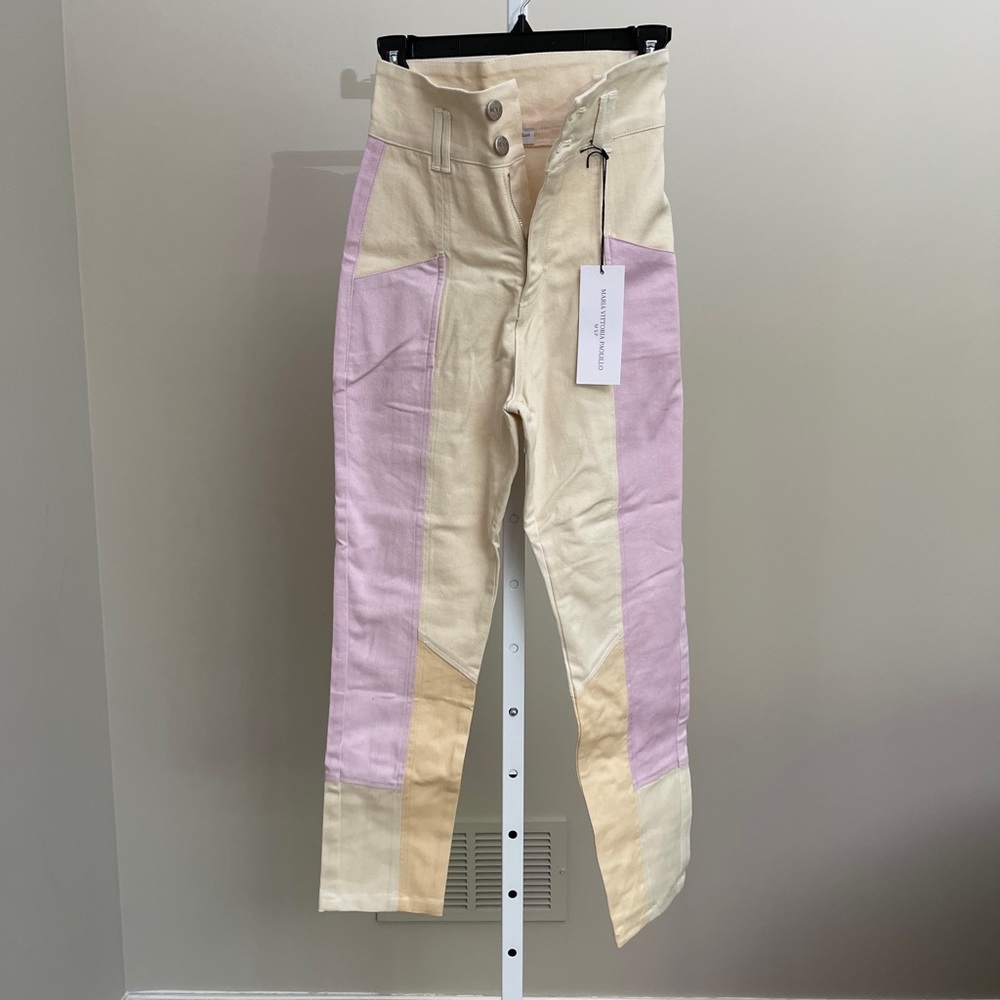 MVP colorblock jeans